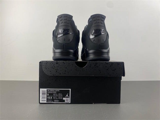 Air Jordan 4 “Black Cat” 2025 FV5029-010